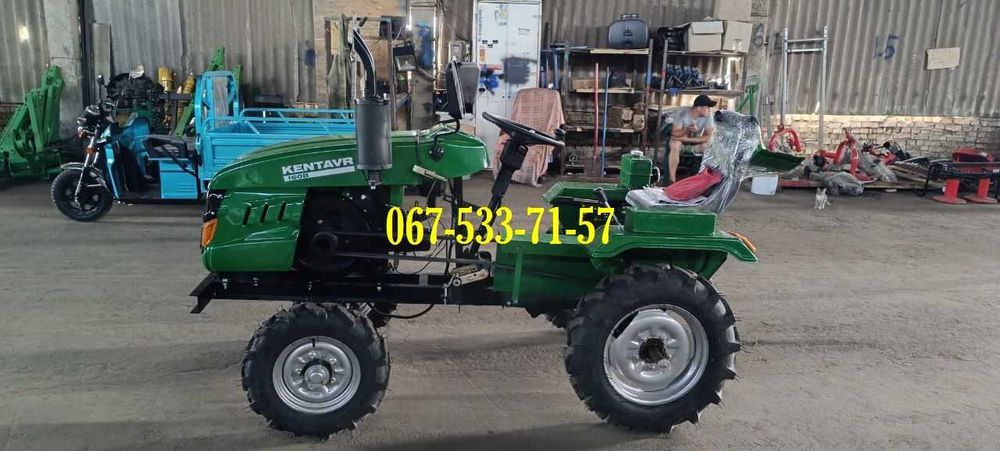 Мототрактор КЕНТАВР 160 ЛЮКС НОВАЯ Модель, Гарантия 2 года + ФРЕЗА