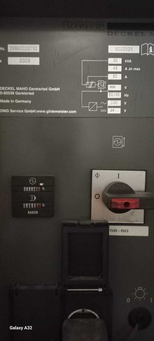 Frezarka Deckel Maho DMC 63V