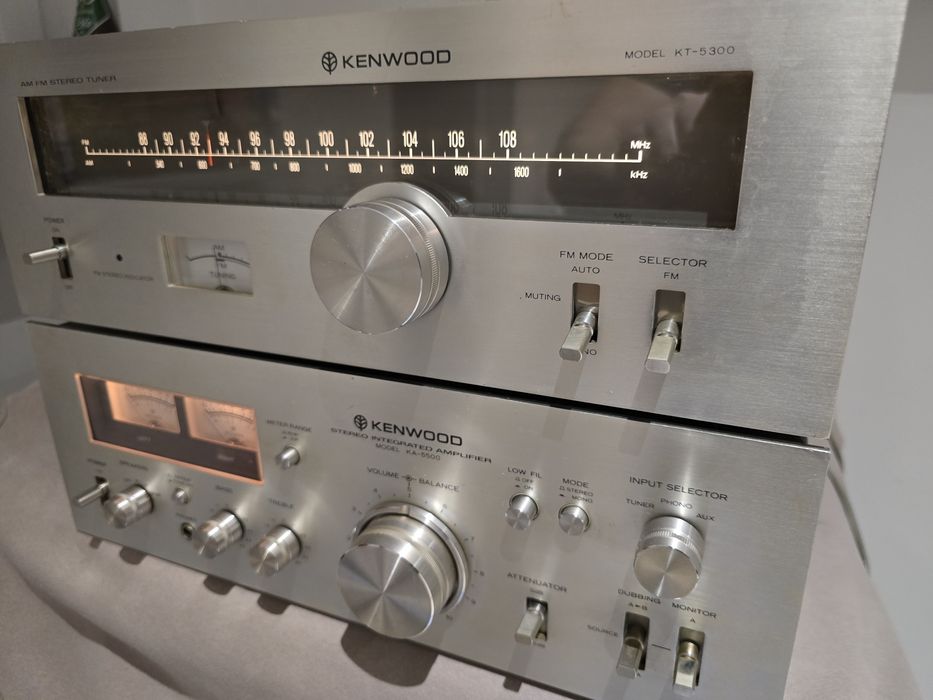 Wzmacniacz Kenwood KA 5500+tuner kt 5500