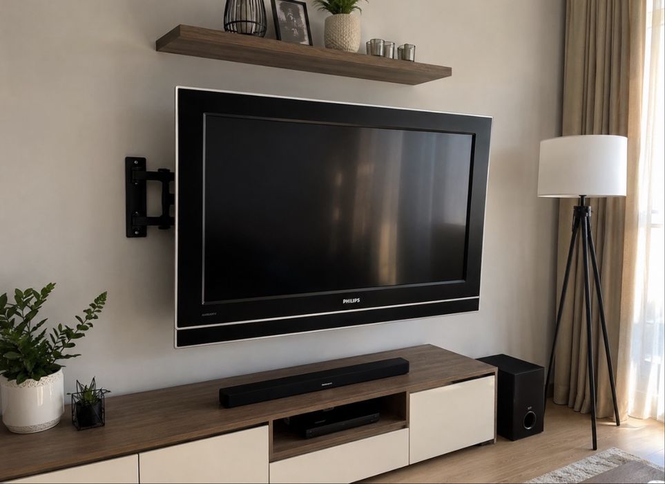 Philips telewizor  TV 42 cale oraz uchwyt