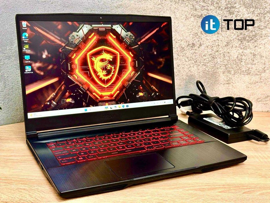 Ноутбук MSI GF65-10SER 15.6" 144Hz i7-10750H/16Gb DDR4/512 SSD/RTX 2060 6Гб/ідеальний/Нова акб!/iNtel Core/ігровий/Геймерський/ссд/мсі/Asus/lenovo/hin
