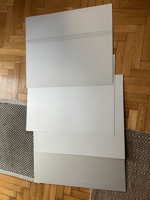 Arkusz aluminiowy 4 szt. 57 x 68 cm 1.2-1.5 mm