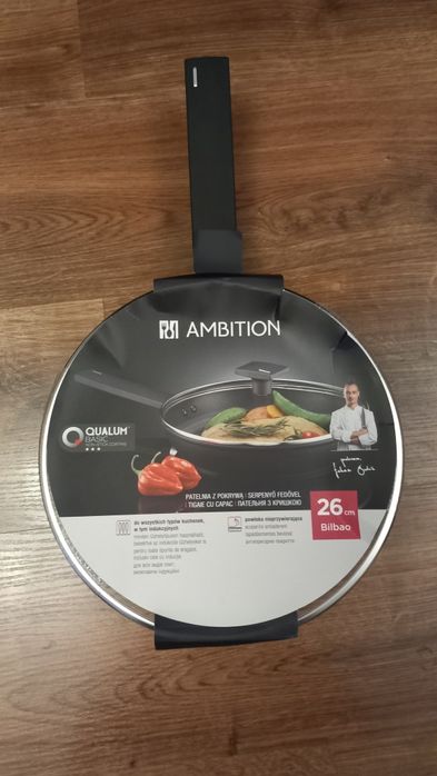 Patelnia z pokrywką "Ambition" 26cm