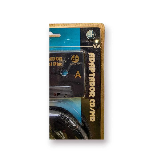 Adaptador CD/MD Auto + Alimentador 800mA – Electro DH Mod. 50.097