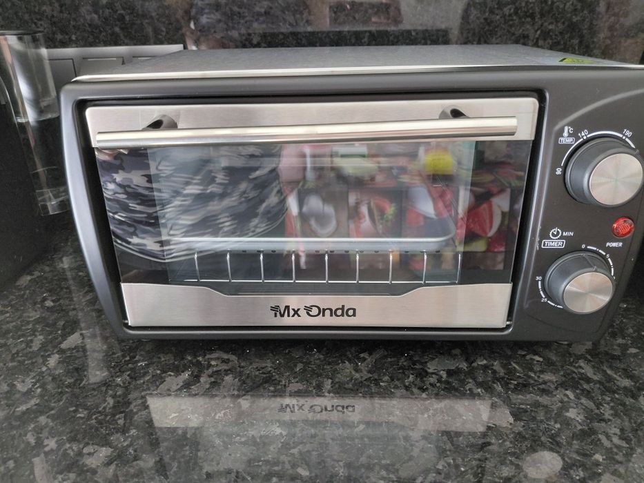Forno usado uma vez