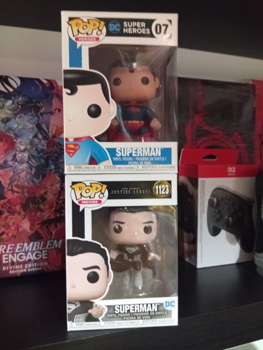 Conjunto de Funko pop Superman