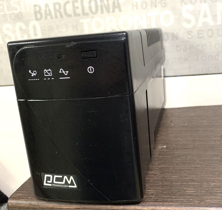 Безперебійник Powercom 600 ВА  PCM BNT-600A