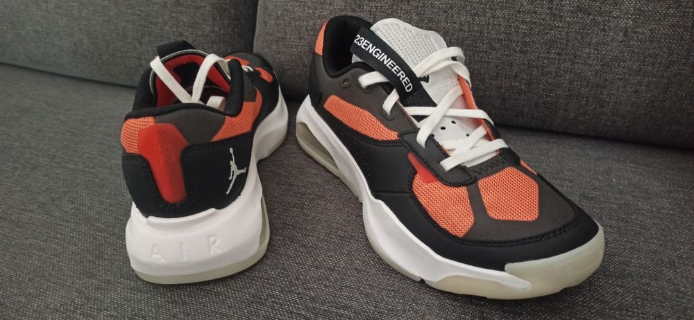 Buty JORDAN AIR 200E czarno-pomarańczowe r. 44 Nowe Oryginalne Olsztyn