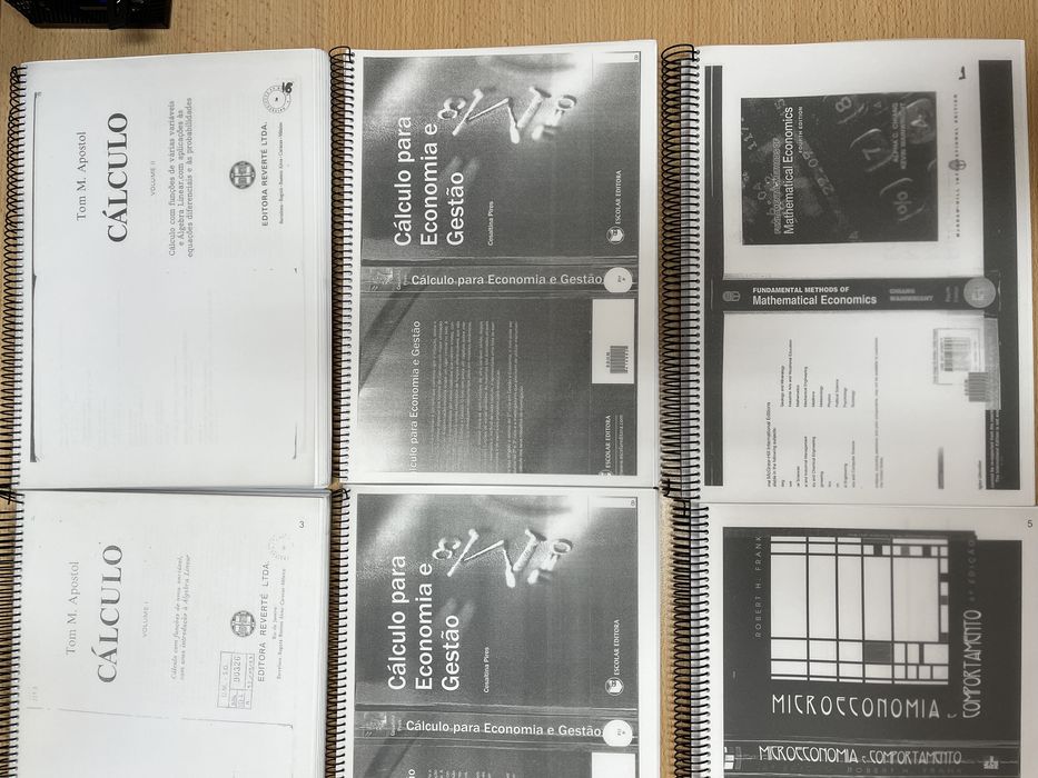 Livros de estudo obrigatório economia/finanças/gestão