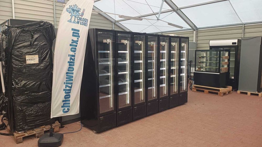 Lodówka SLIM 45cm witryna chłodnicza napoje GWARANCJA i DOSTAWA kraj