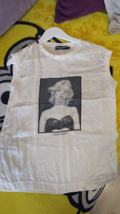 Футболка шовкова Dolce Gabana розмір М-Л
