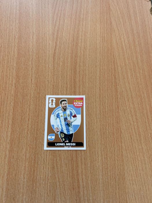 Cromo Messi Bronze Mundial 2026 Panini