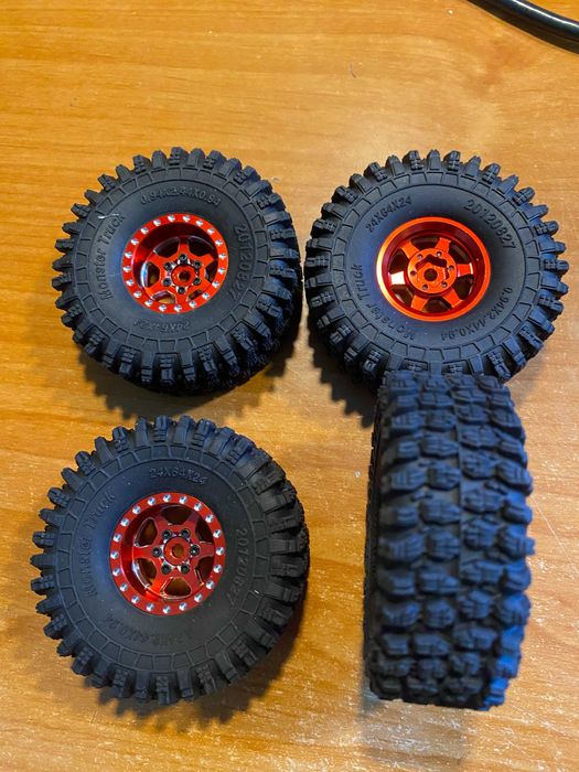 RC Koła do modelu TRX4M, SCX24, MN, WPL