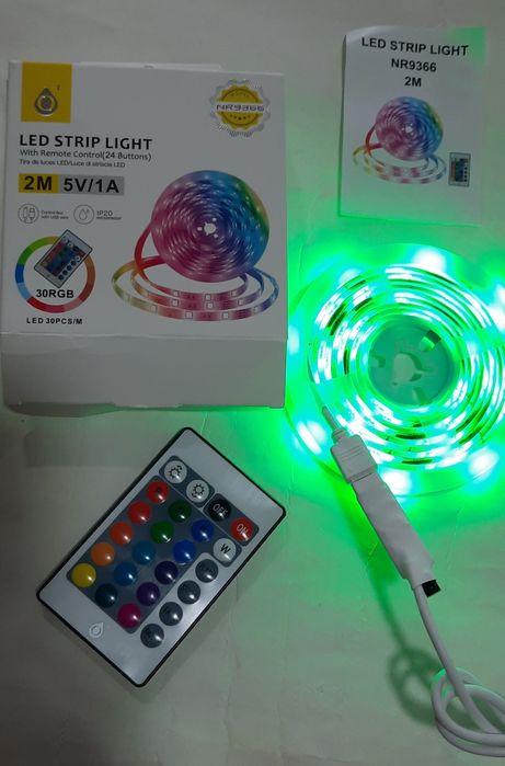 RGB LED Strips with Remote Control434199861867980801