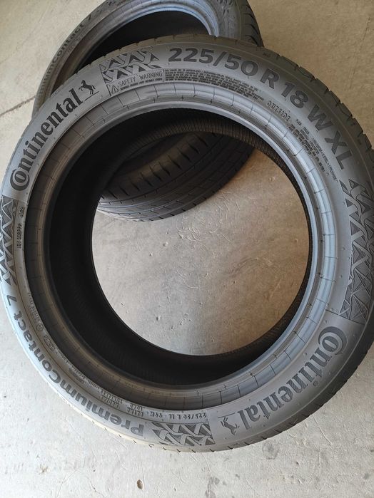 2шт R18 225/50 99W XL Continental PremiumContact⁷ шини літні