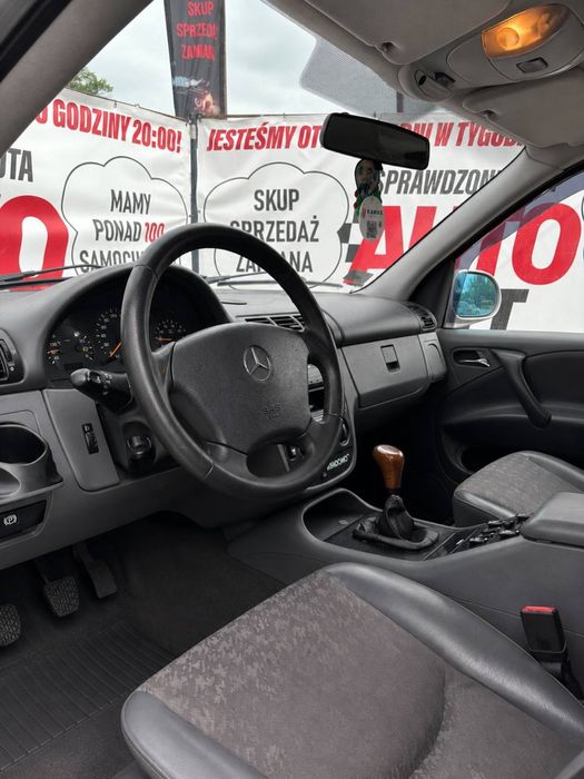 Mercedes ML 2.3LPG // Przestronny // Solidny // 4x4 // Manual // Zamiana