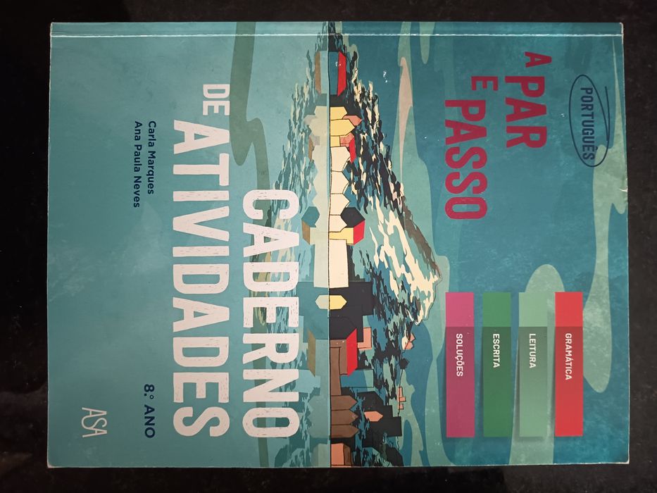 Caderno de atividades Português 8° Ano 5€