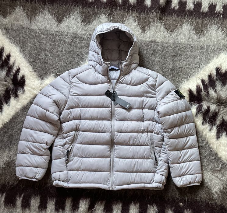 Мікропуховик Stone Island, пуховик стонайленд