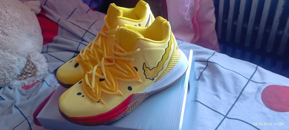 кроссовки nike kyrie 5 spongebob