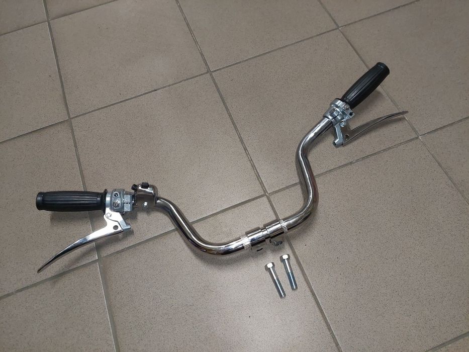 Nowa kpl kierownica romet komar biegi w ręce pl