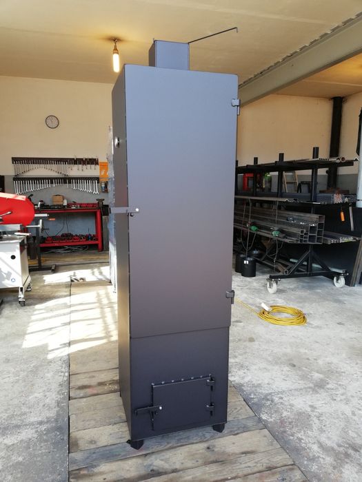 Wędzarnia Ogrodowa Grill Smoker Blacha 4 mm Solidna Od Kowala Wędzok