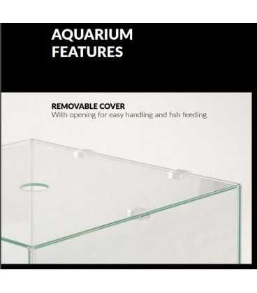 Aquário NOVO Aquatlantis KUBUS + LED + Filtro 10L a 54L