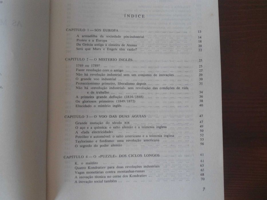 As Metamorfoses da Europa (1769.-2001) por Michel Richonnier