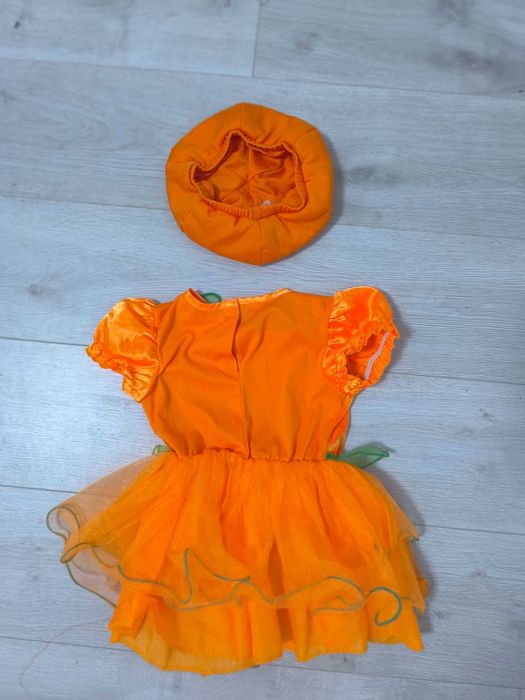 Сукня Гарбузик Хеллоуїн на 2-3 рочки костюм