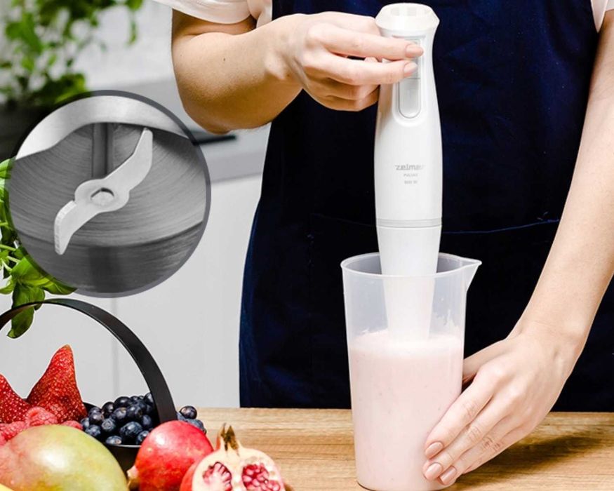 Blender Ręczny Zelmer 800W + Turbo + Szatkownica + Pojemnik WYSYŁKA24H