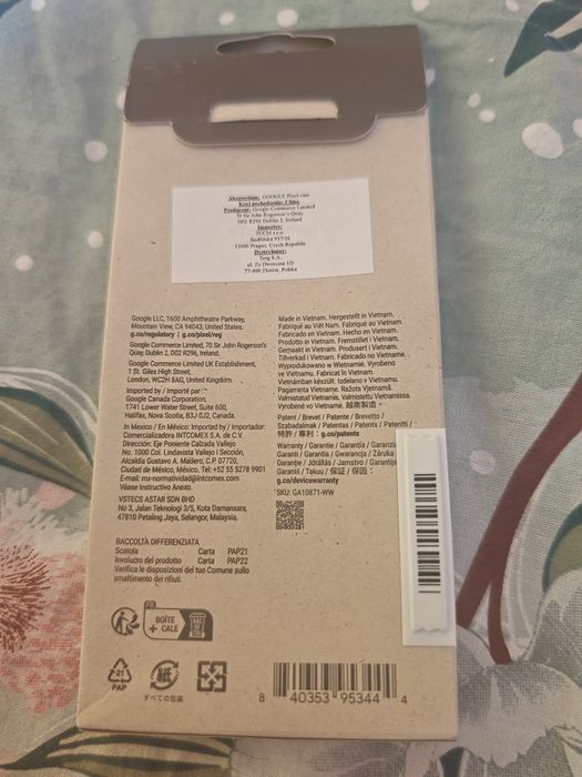 Oryginalne  etui pixel 10a