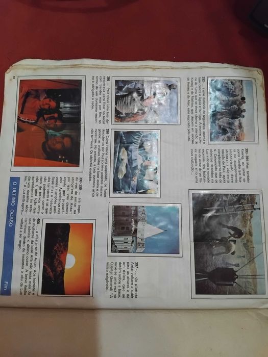 Coleção de cromos Espaço 1999
