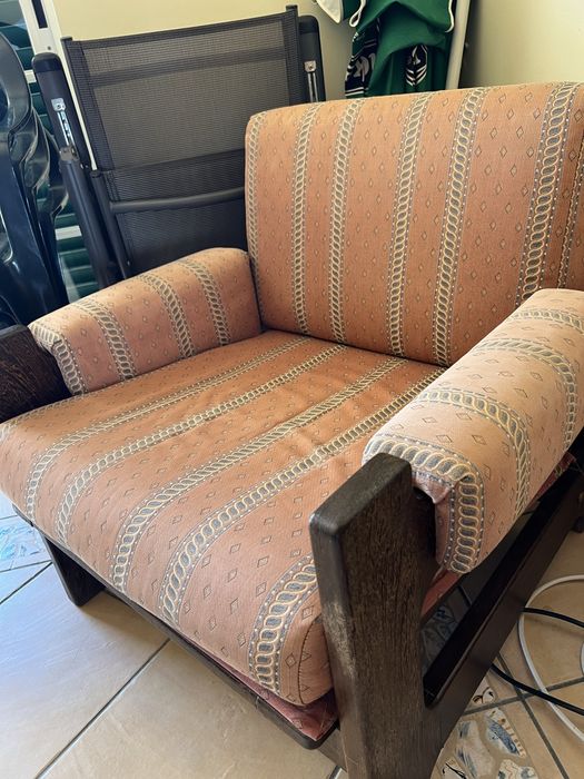 Sofa de Madeira Panga Panga