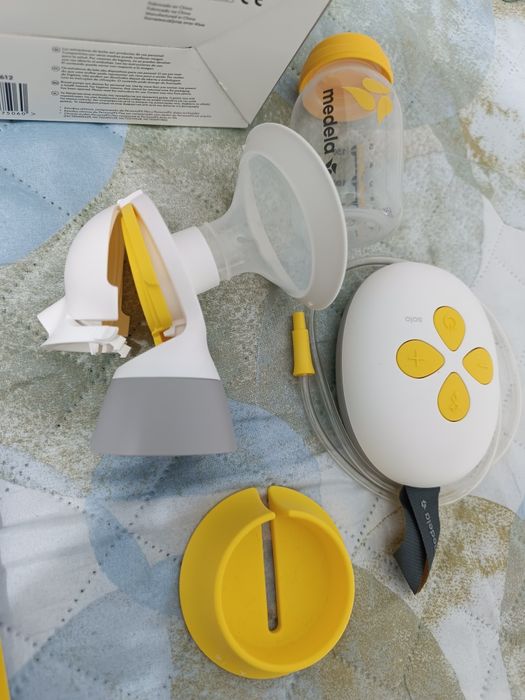 Ler descrição!! Extrator de leite materno medela + tetina calma medela + copo coletor wells