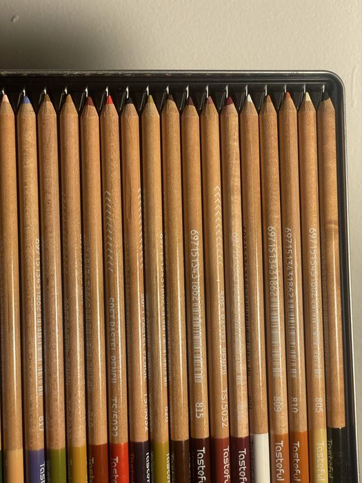 Pastele w kredkach soft pastels