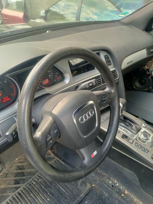 Kierownica Audi A6 C6 A4 B7 Sline Trójramienna airbag multifunkcja
