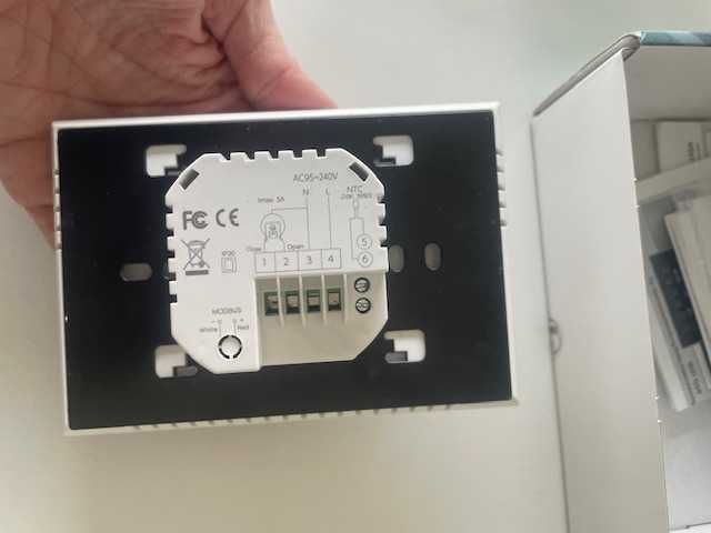 Inteligentny Smart Home Termostat 4.8 cal dotykowy Wi-Fi