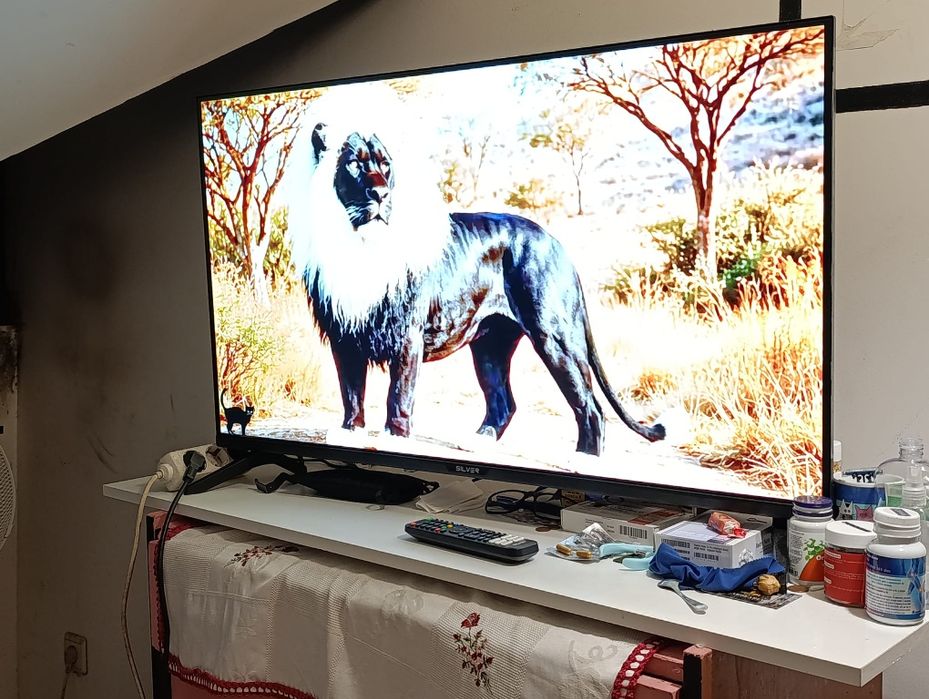 Tv  Led 43 polegadas Silver