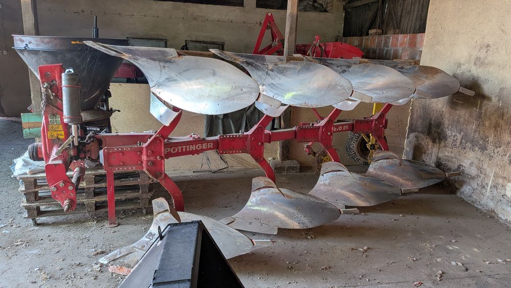 Pług Pottinger servo 25 4 skiby
