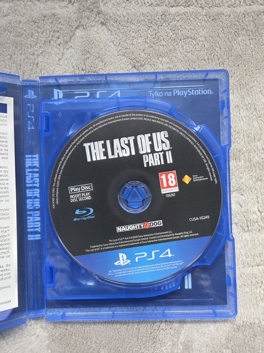 The Last Of US Part 2 Ps4 PL