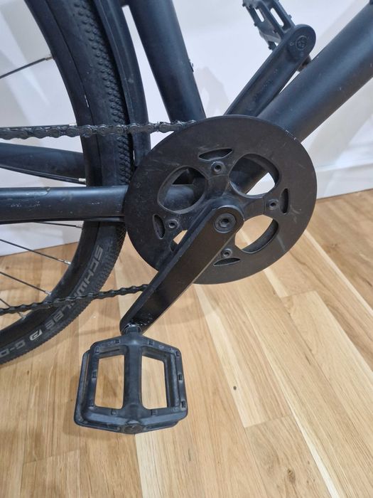 Rower Canyon urban al  xl czarny mat
