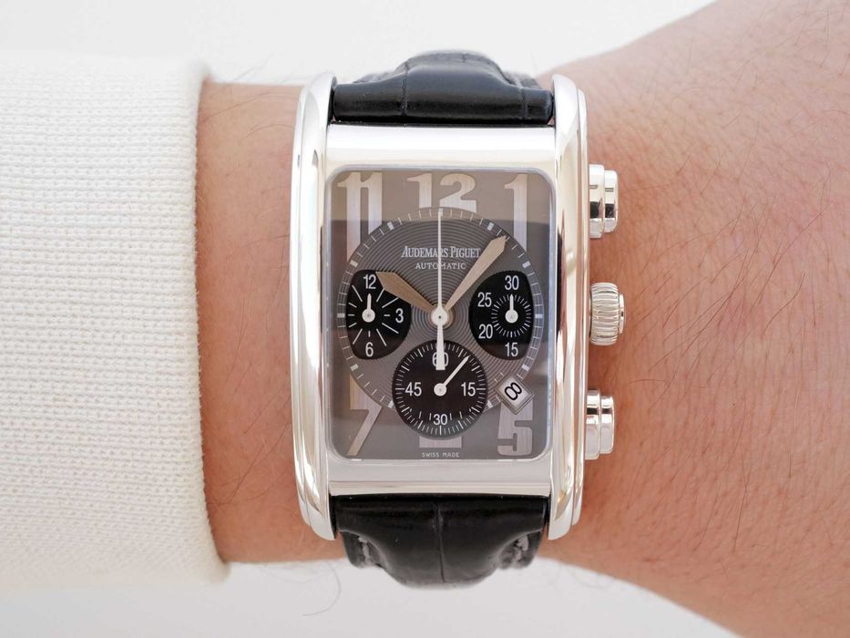 Audemars Piguet Edward Piguet Chronograph 18K White Gold