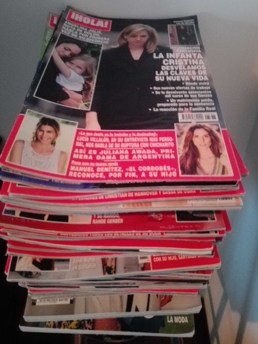 Revistas Hola! Impecáveis