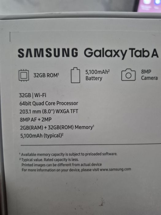 Samsung Galaxy Tab A. SM-T290