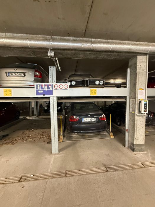 Wynajmę miejsce postojowe na platformie parkingowej