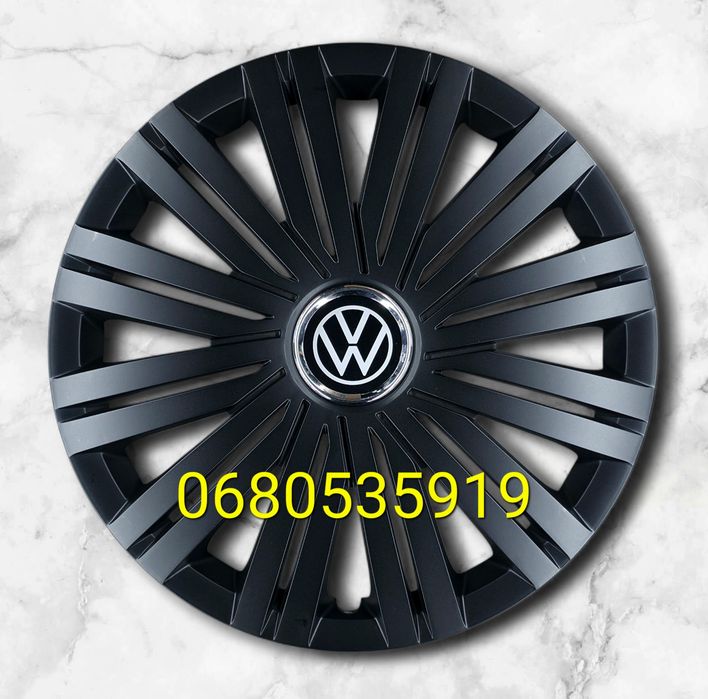Колпаки Фольксваген R15 Passat Golf Jetta Polo T5 Ковпаки Volkswagen
