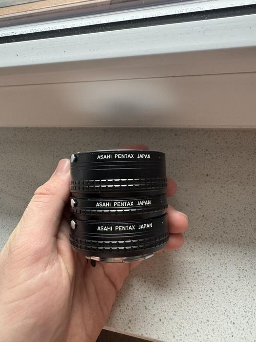 Zestaw pierścieni Asahi Pentax