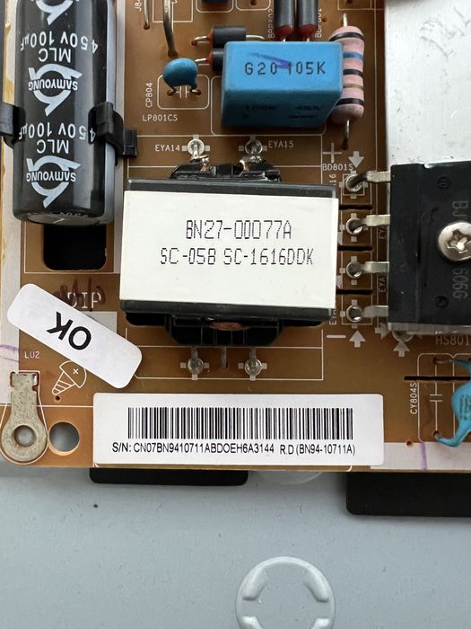 Peças tv samsung UE43KU6000 / BN94