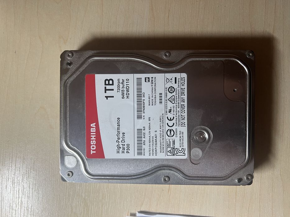 dysk toshiba p300 1tb