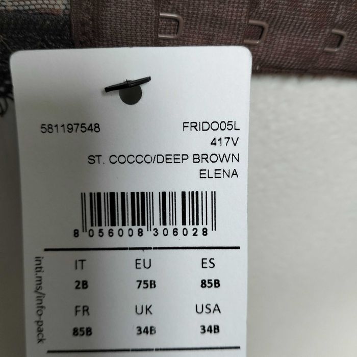 Półusztywniany biustonosz Intimissimi 75B