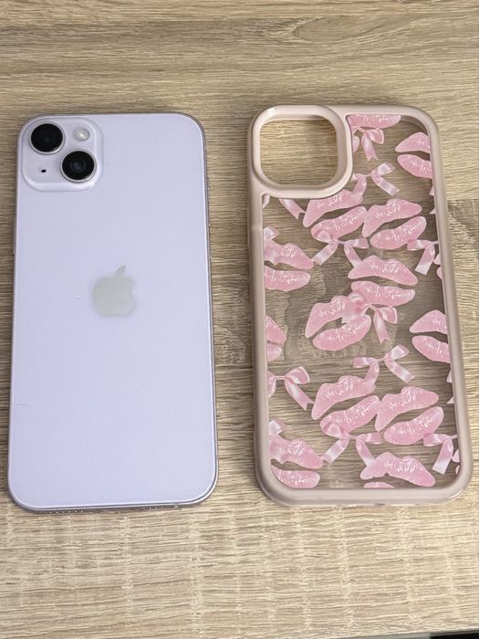 iPhone 14 plus com capas e película